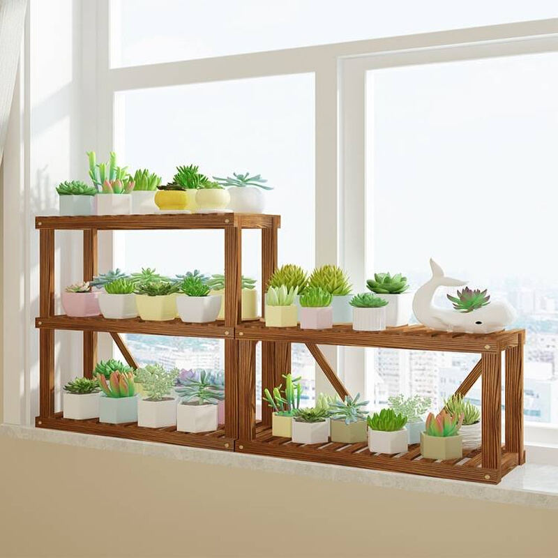 多肉专用花架飘窗盆栽架子放在窗台上的超窄绿植物摆放架层架阳台