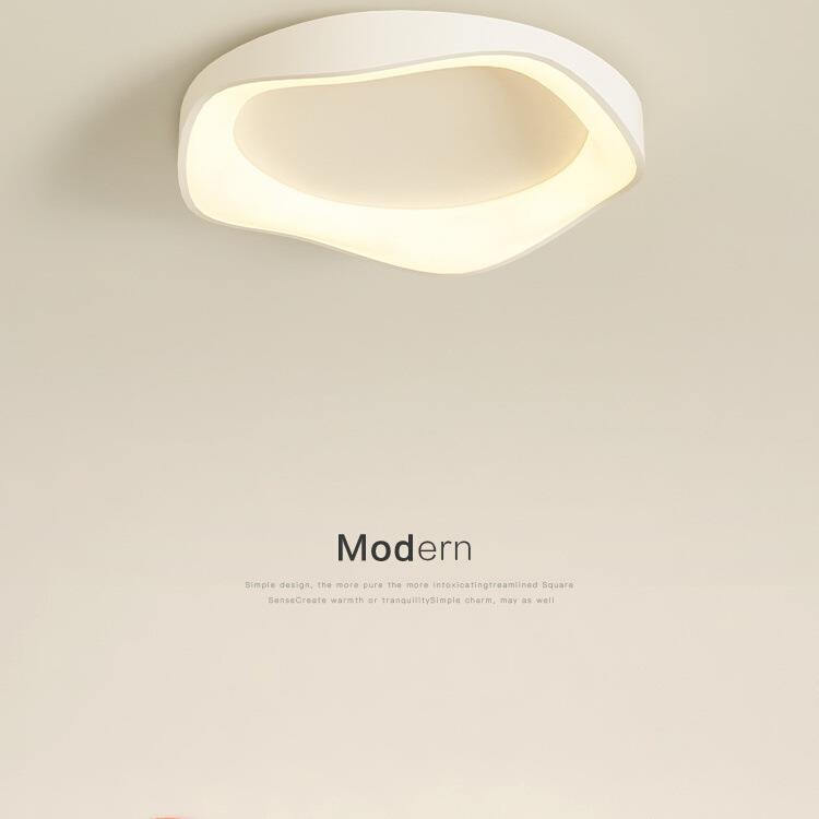 卧室灯现代简约创意网红led房间灯具北欧极简家用主卧书房吸顶灯