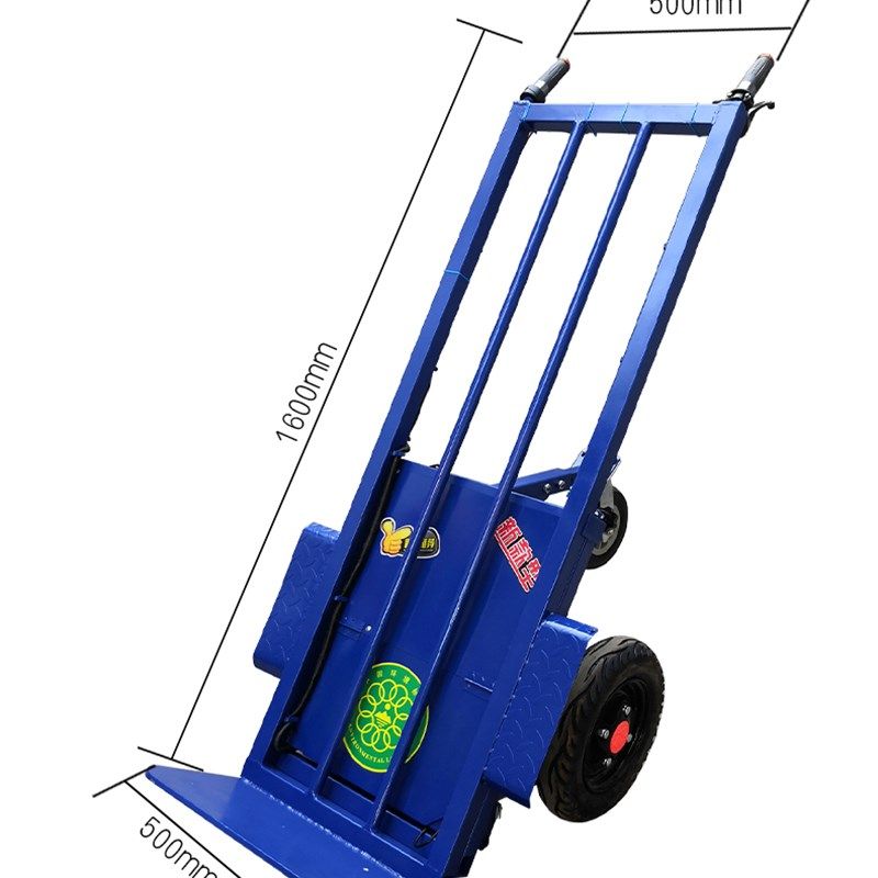 电动手推车面粉大米平板工具车拉货两轮加厚老虎车搬运载重王折叠,家居饰品,装饰摆件,淘宝优惠券,粉丝福利购,淘宝优惠卷