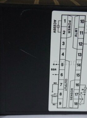 台泉 72数显智能温控表 CH702 FK02-MAN 短壳 (K型继电器)