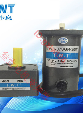 东炜庭电机TWT-06 07 08 10SGN 10SGU 12V 24V 90V 180V直流马达