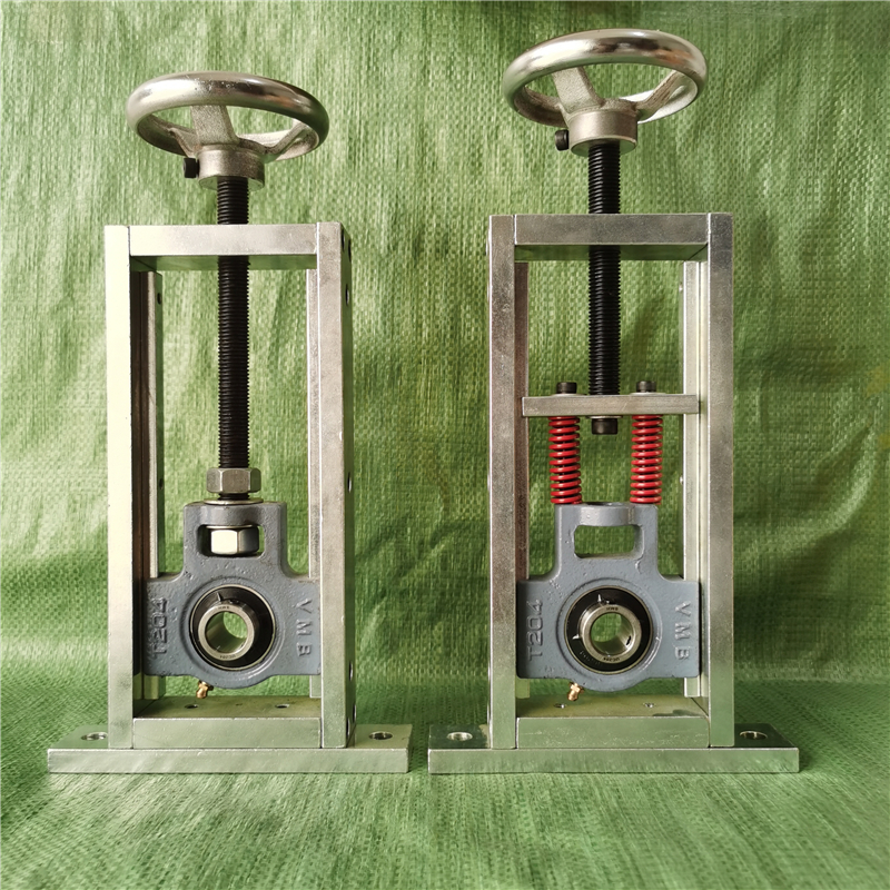 调心立式支架可调节滑块轴承座UCT带杆T 204 205 206 207 208涨紧