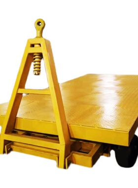 大吨位四轮工具车20吨叉车牵引平板车厂区挂车重型物料周转运拖车