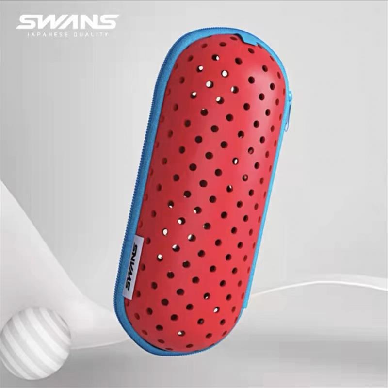 SWANS诗韵泳镜盒收纳盒眼镜包透气轻便速干防水游泳大号新款