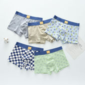 青少年短裤 ETX 60支棉儿童内裤 童学生内裤 JUST 24年新款