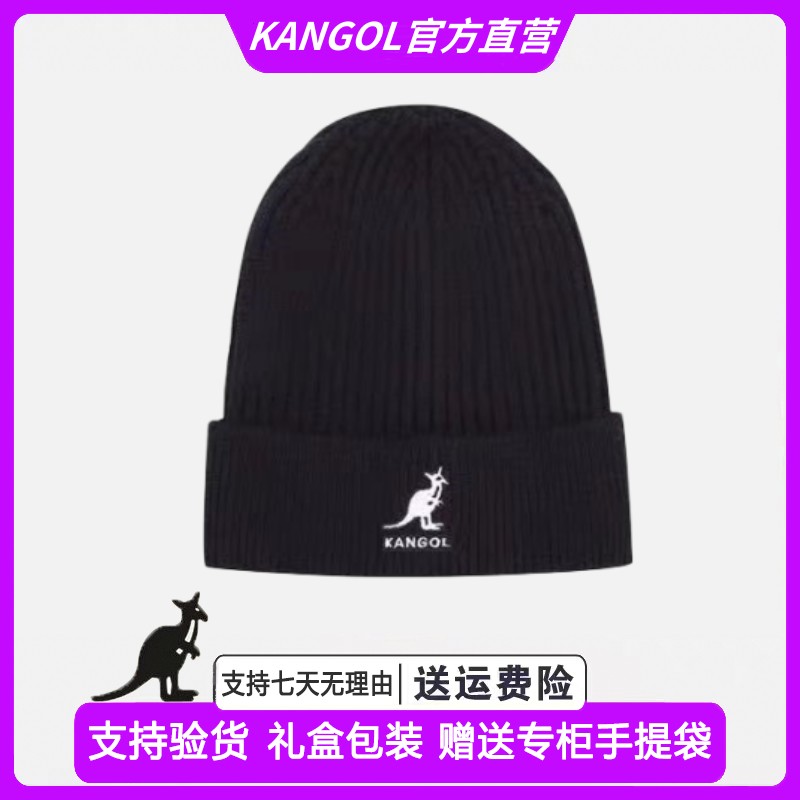 毛线帽KANGOL针织毛线帽休闲秋冬