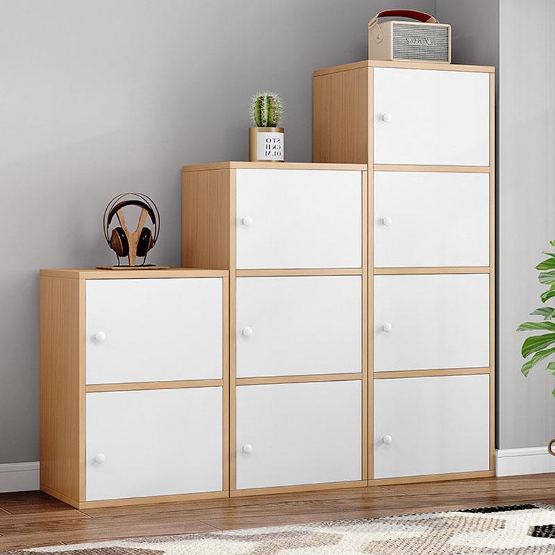 邮小子物06063柜简门约现代易简纳书架柜收自由柜组书包合带落地