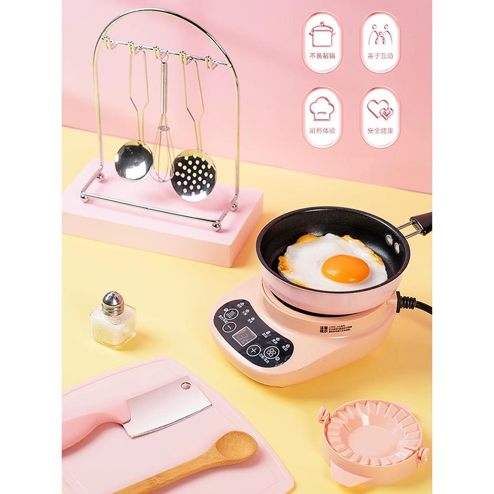 儿童一厨迷你厨房煮小饭女全套版做真礼具套70470装实孩具六真玩