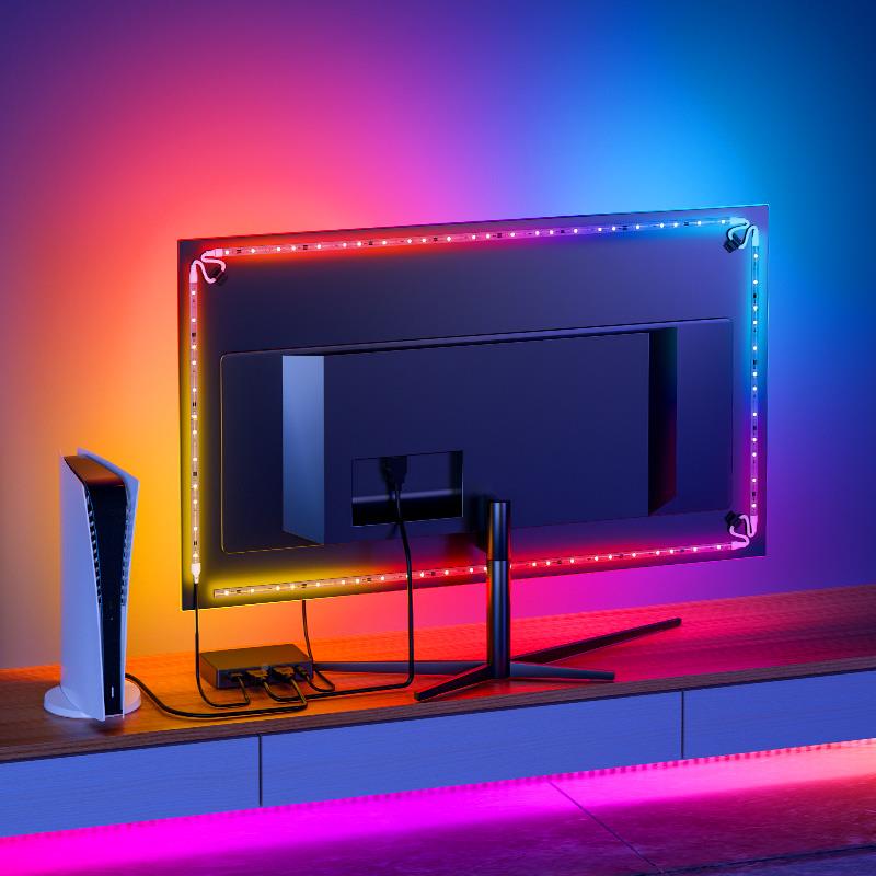 房追电背灯景带R屏GB氛视无品牌/围电机同步电竞屏光幕间背光随灯