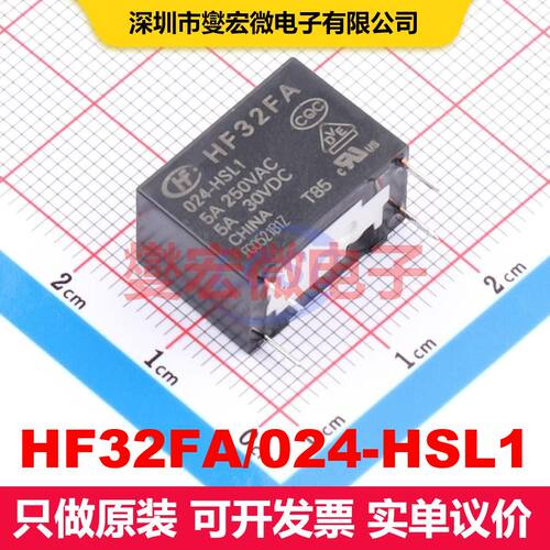 HF32FA/024-HSL1 功率继电器 继电器