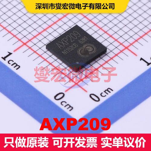 AXP209 QFN-48-EP(6x6) 专用电源管理 电源管理 集成芯片IC