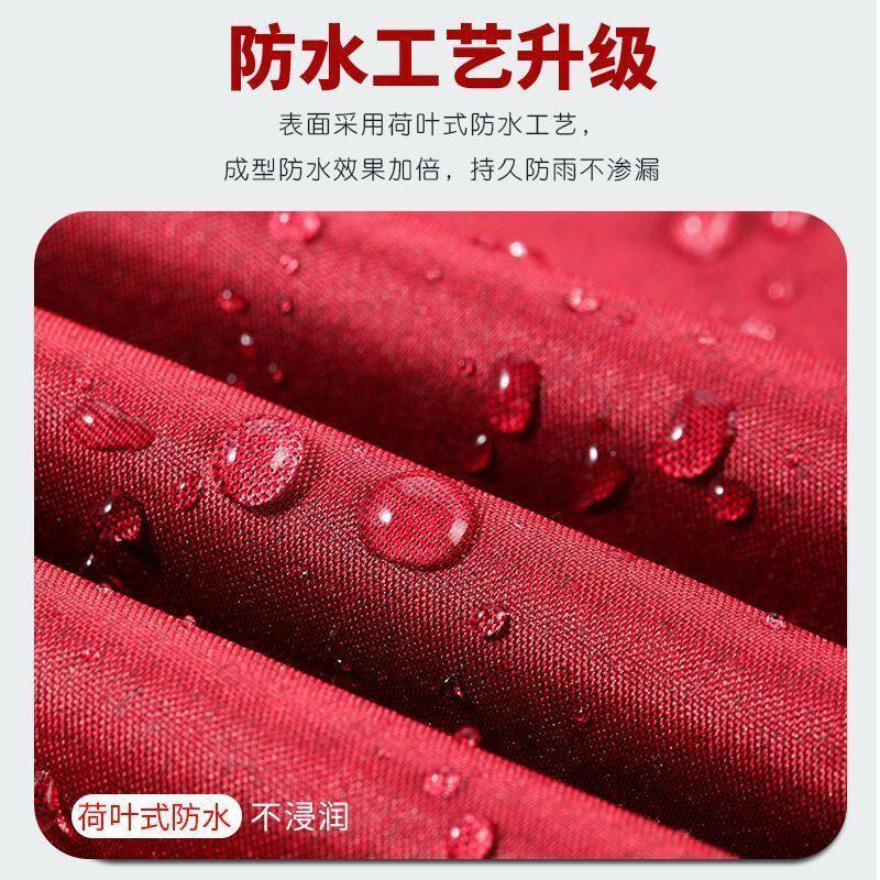 骑行徒步一体式牛津布雨衣成人长款全身时尚加厚防暴雨防水雨披