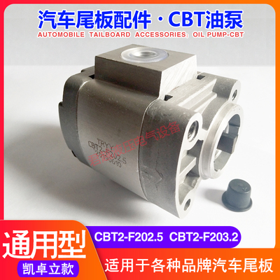 汽车尾板配件齿轮泵CBT2-F202.5 凯卓立动力单元液压油泵TRYY