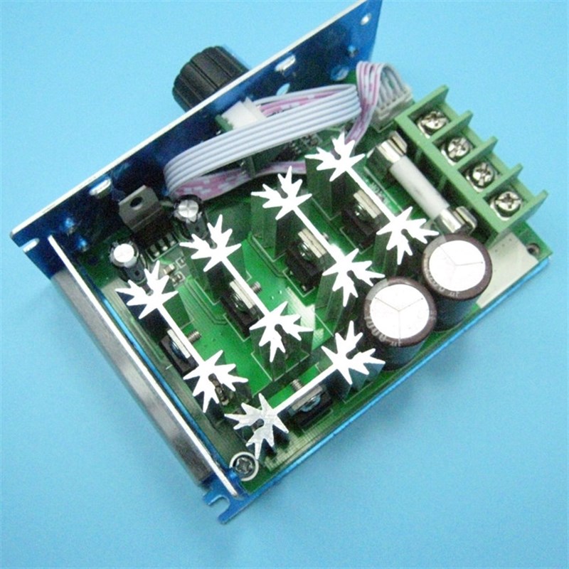 CCM6DS PWM直流电机调速器12V24V36V30A控制器 带外壳调速开关