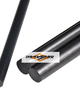 进口黑色PA66加玻璃纤维 PEEK PPS尼龙+gf15 增强级+GF50板棒材料