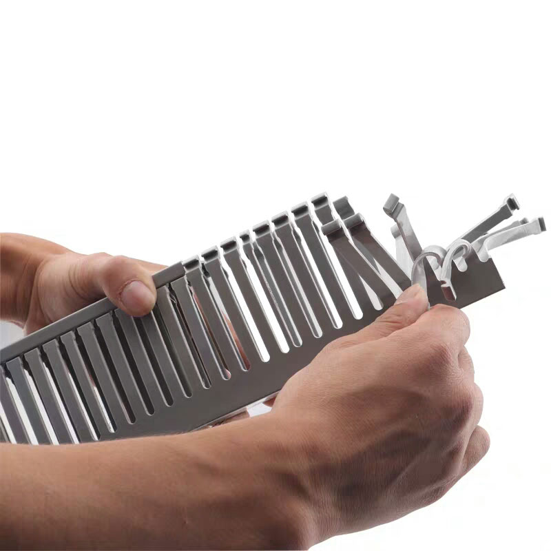 特惠高品质塑料PVC阻燃明线装工业配电箱控制柜走线槽U型电缆通用