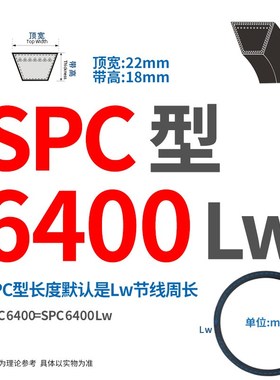 三角带SPC/6100/6200/6400/6500/6600/6700/Lw传动皮带喷砂机减速