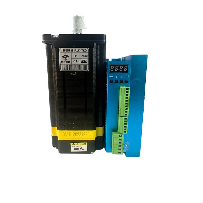 86闭环两相步进电机套装数显驱动器865混合伺服编码器高精度现货