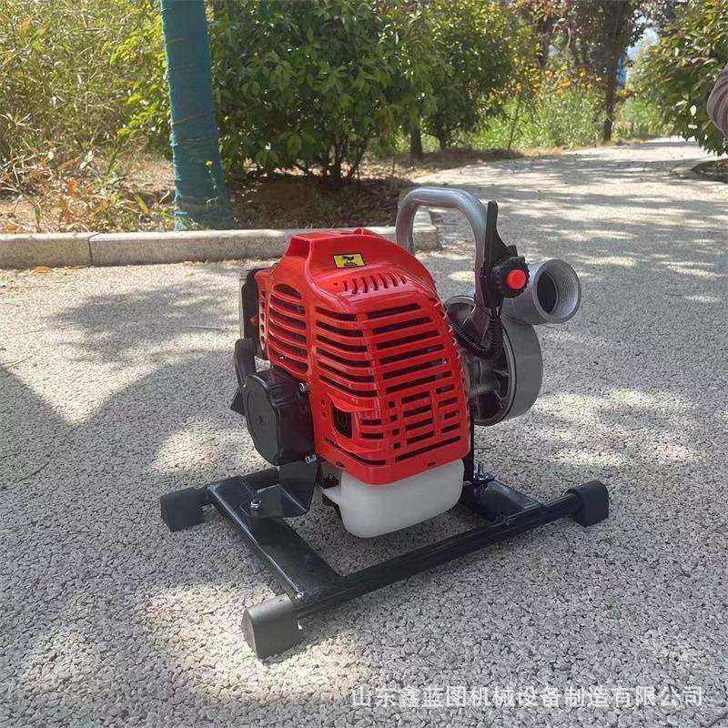 四冲程汽油抽水机水泵农用灌溉浇菜园小型家用浇水机自吸泵高扬程