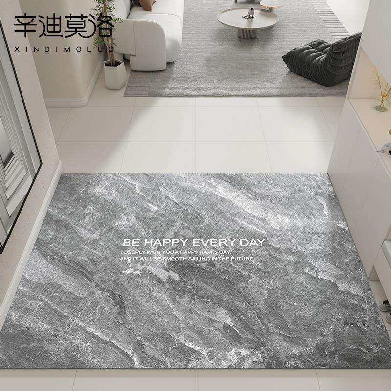 入户门地垫pvc可擦洗轻奢进门门口脚垫玄关门垫2023新款地毯