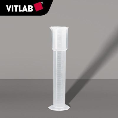 德国VITLAB液体比重计PP材质带流嘴和溢流槽用于密度测定