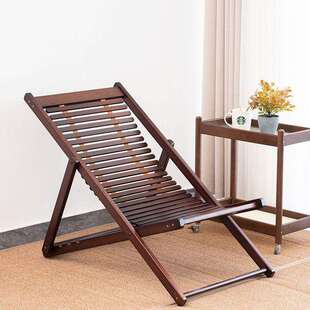 竹躺椅折叠椅成人午睡椅子老人逍遥椅阳台懒人靠椅夏凉午休椅家用