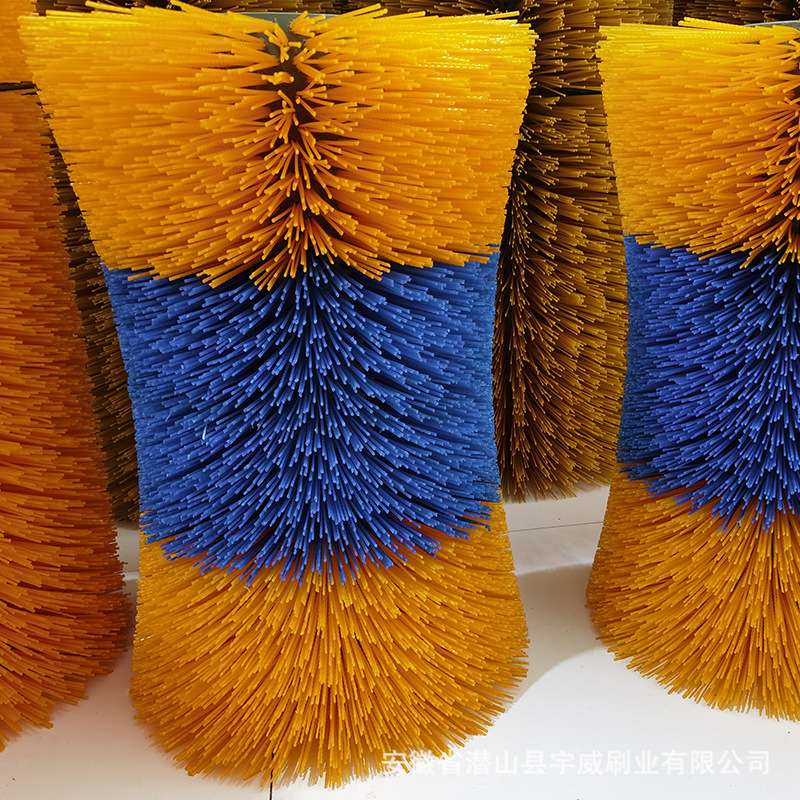 畜牧清洁洗刷 全自动旋转牛体刷配件 电动奶牛按摩挠蹭痒滚筒刷