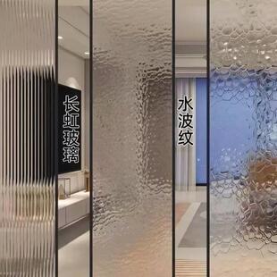 现代简约不锈钢艺术玻璃屏风隔断入户客厅卫生间餐厅玄关遮挡装饰