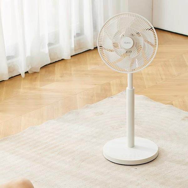 cuko库可空气循环扇家用定时直流低噪遥控台地式电风扇摇头落地扇