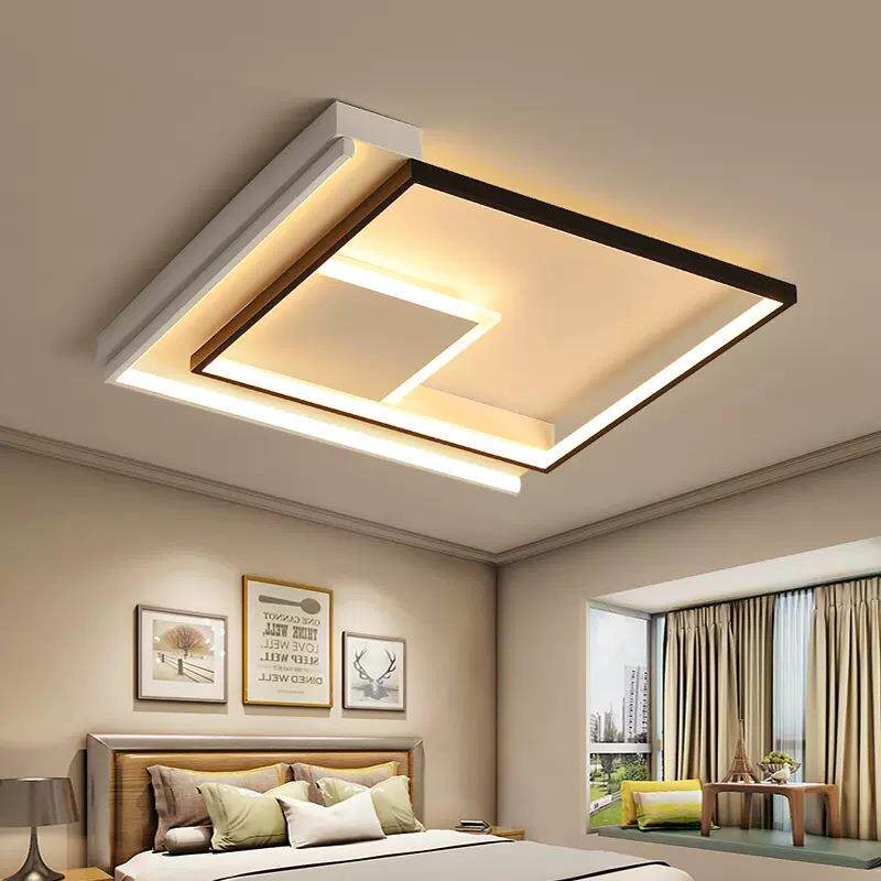 led卧室吸顶灯简约现代广东中山灯具温馨浪漫时尚护眼餐厅房间灯