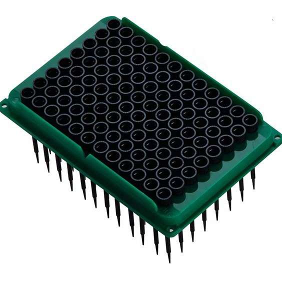 一次性滤芯吸头 50ul移液器枪头 Tecan黑色导电无滤芯吸头