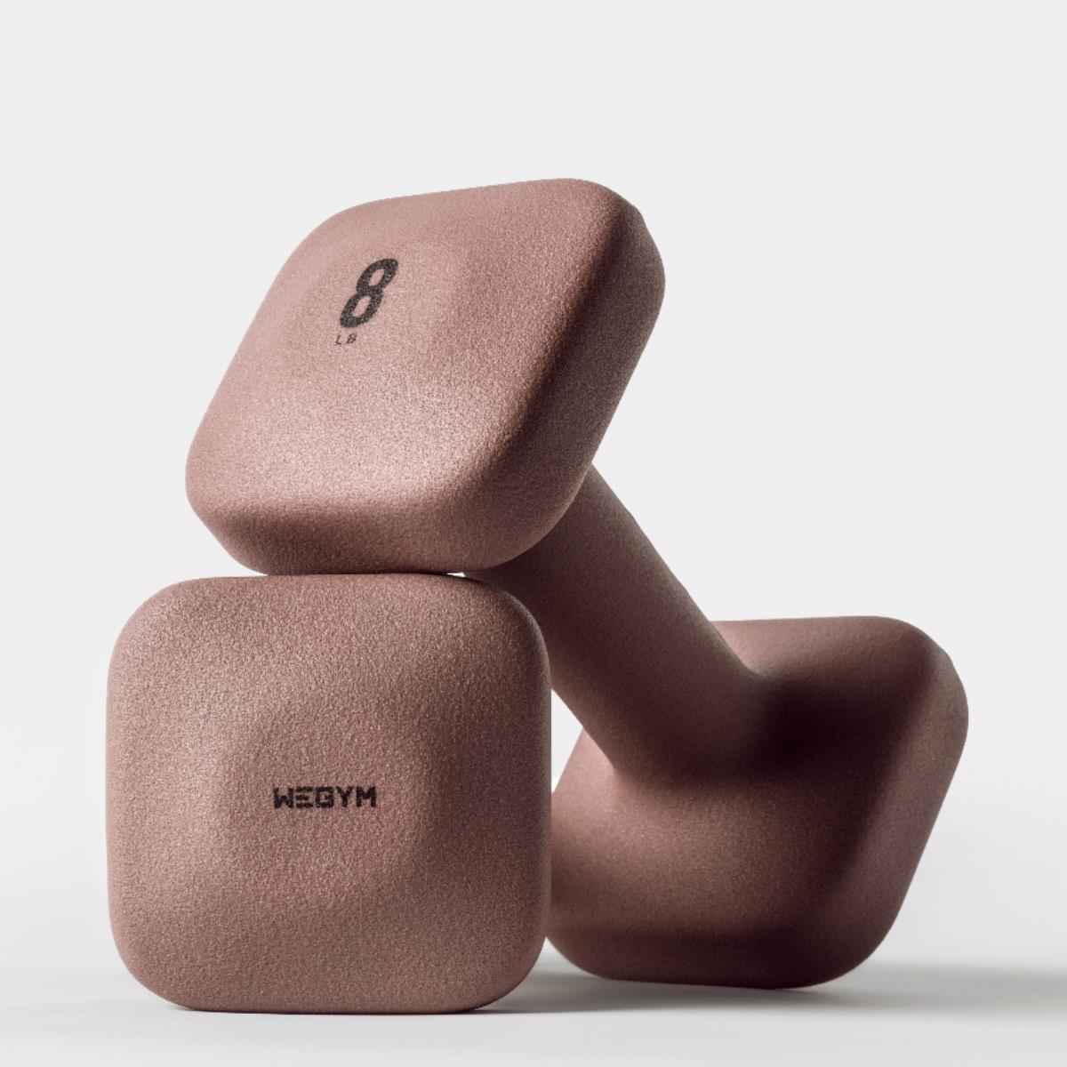 正品WeGym老健友记燃同款哑铃训浸塑专业身锻炼脂塑形力量练哑铃