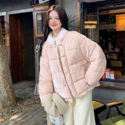 新中式国风盘扣棉衣棉服