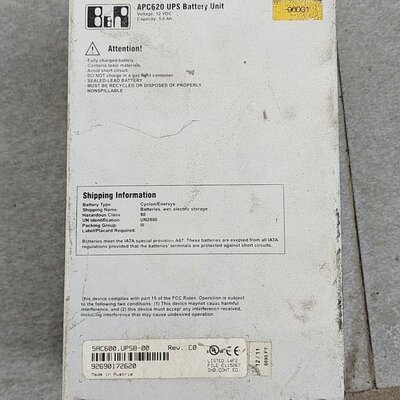 议价APC620 UPS电沲池单实图包好到付可维修