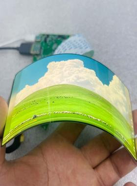 6寸柔性屏高清OLED屏沙盘模拟 机器人头部双眼屏HDMI驱动BF060YKM