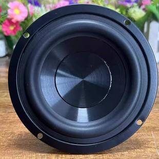 国光代工4寸反边喇叭中低音扬声器4欧25W功率橡皮边书架音箱可用