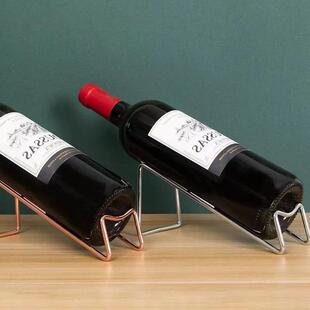 酒架欧式创意红酒架酒瓶架子客厅摆件杯架现代简易红酒托架