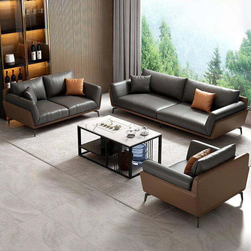 简约现代沙发办公室茶几桌组合套装接待室会客办公沙发洽谈休息区,商业/办公家具,沙发,淘宝优惠券,粉丝福利购,淘宝优惠卷