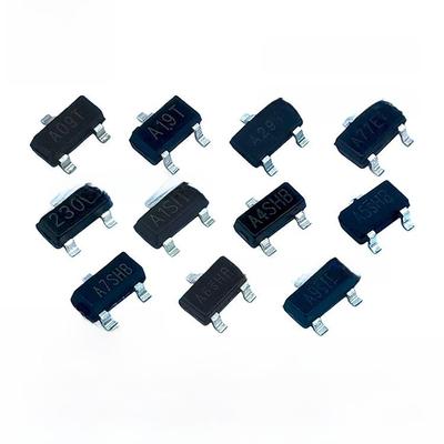 贴片MOS场效应管AO3400 3401 SI2301/2/3/4/5/6/7/8/9三极管SOT23