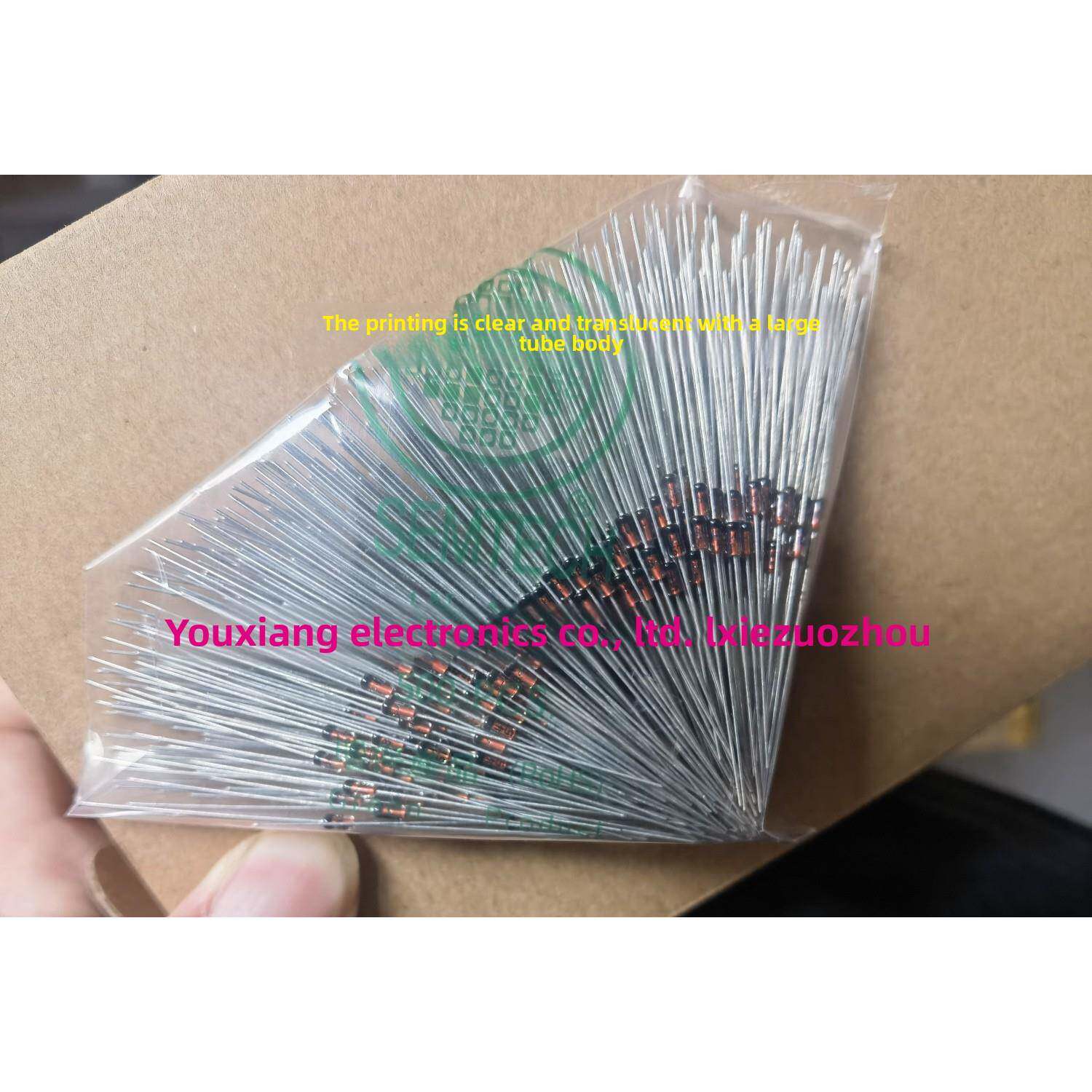 原厂St直接插头1N4148 In4148玻璃开关二极管4148