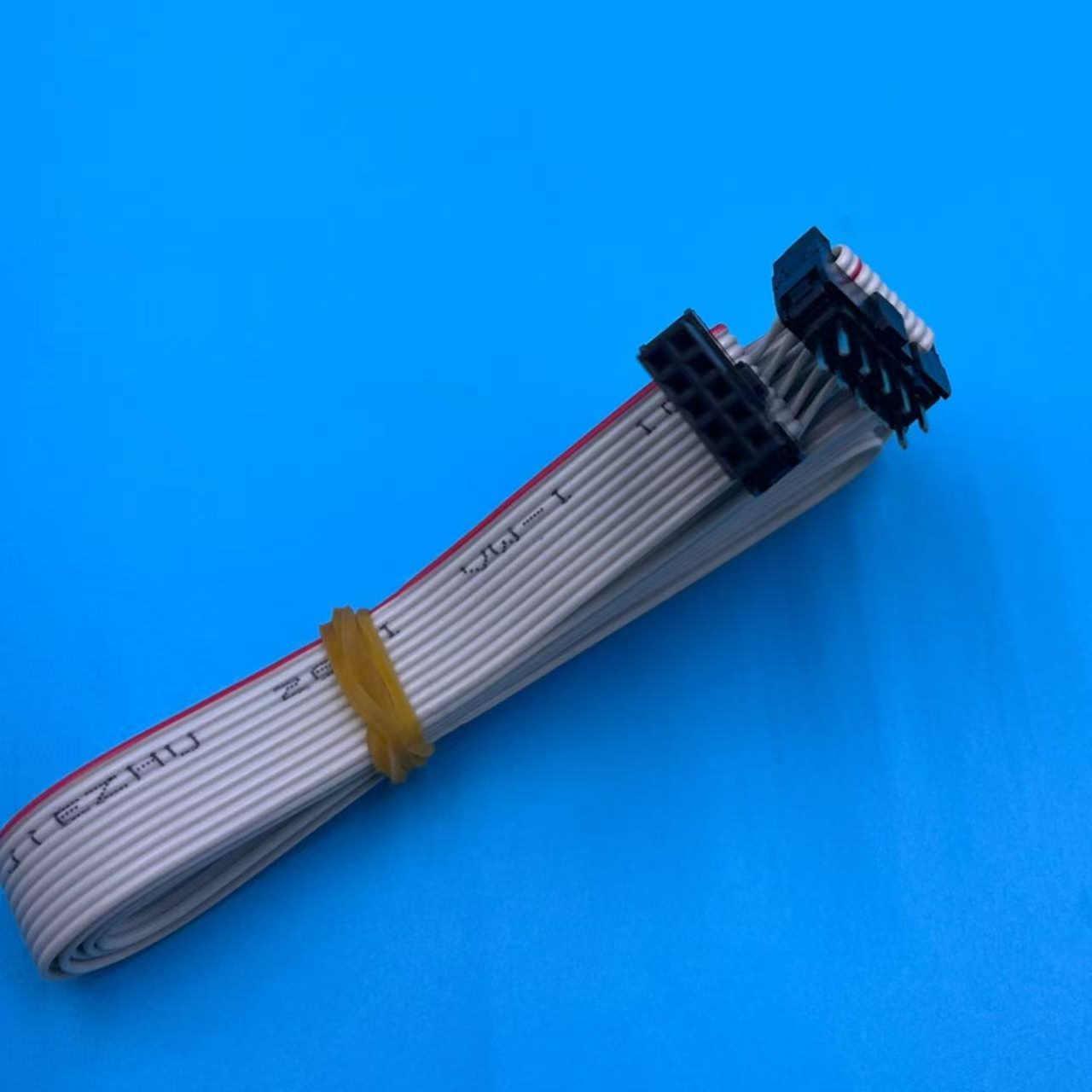 艾默生变频器EV1000/EV2000面板与控制板延长线排线10芯一公一母