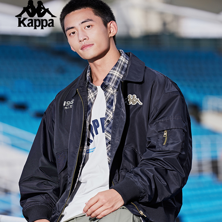 Kappa卡帕复古夹克男士运动外套