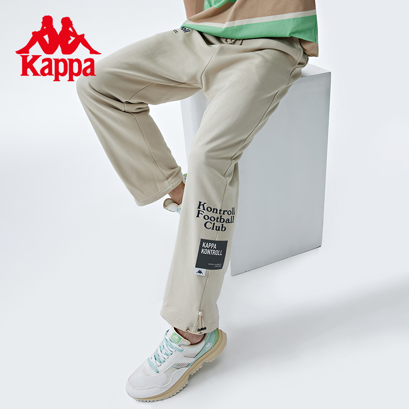 运动裤KAPPA透气卡帕直筒