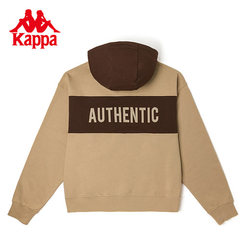 卡帕套头帽衫Kappa连帽卫衣