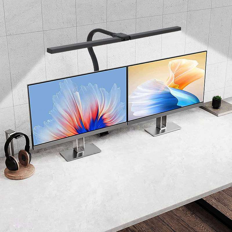 学习书桌金属阅读灯led床头灯夹子式照明读书灯跨境护眼插电台灯