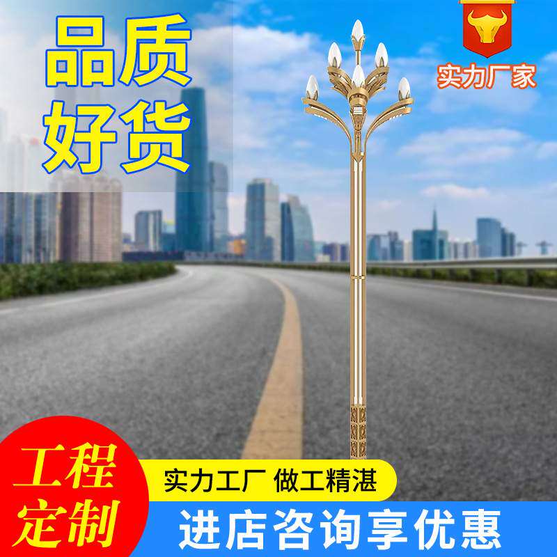 生产中华灯广场厂区道路灯8米10米景观灯民族特色大道组合灯