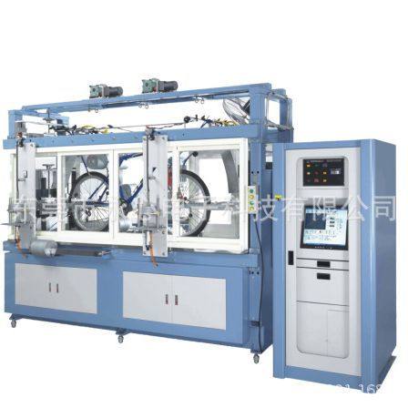 轮圈整车刹车疲劳试验机 自行车刹车路况寿命试 全自动偏摆试验机