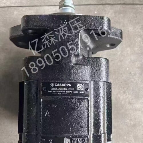 凯斯帕齿轮泵KM30.38L3-KZS3-LEB/ED-V-CSC柳工952/956风扇马达
