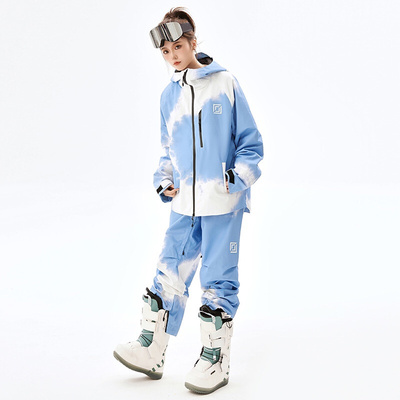 ASBOARDER滑雪服【爱心予你】男女3L压胶防水防风保暖透气套装