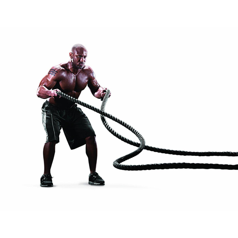 。战绳健身甩大绳家用格斗绳臂力绳体能训练绳爆发力力量站术战斗